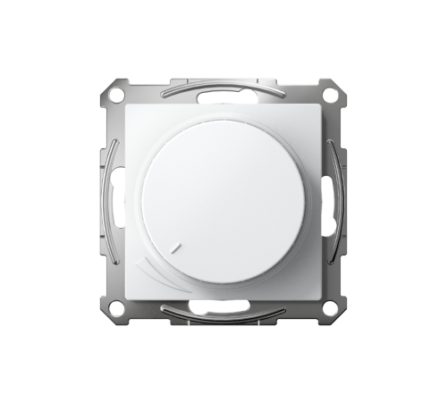 AtlasDesign Белый Светорегулятор (диммер) поворотно-нажимной LED RC 400Вт механизм  ATN000123  SE