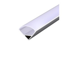 Комплект углового алюминиевого профиля с рассеивателем, 16х16мм, 1м  146-402-1  REXANT