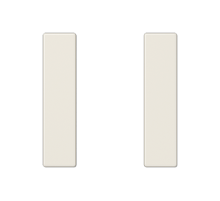 комплект накладок 1гр слоновая кость  A501TSA  Jung