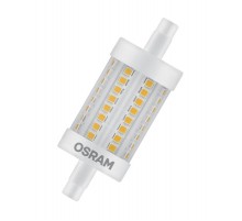 Лампа светодиодная PARATHOM LINE 78 CL 75 non-dim 8W/827 R7S  4058075812178  Osram