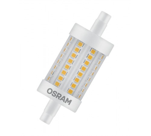 Лампа светодиодная PARATHOM LINE 78 CL 75 non-dim 8W/827 R7S  4058075812178  Osram