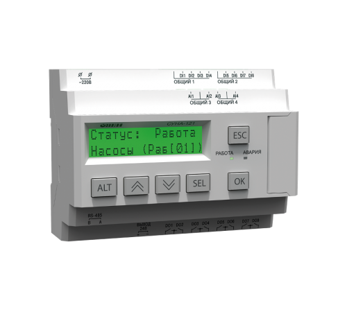 Контроллер управления насосами СУНА-121.220.07.00  59479  ОВЕН