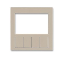 ABB Levit Кофе макиато / белый Сменная панель на накладку терморегулятора / таймера Кофе макиато  ND3292H-A11 18  2CHH910011A8018  ABB