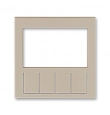 ABB Levit Кофе макиато / белый Сменная панель на накладку терморегулятора / таймера Кофе макиато  ND3292H-A11 18  2CHH910011A8018  ABB