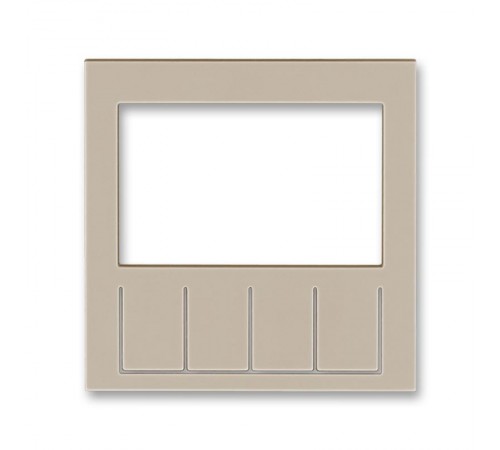 ABB Levit Кофе макиато / белый Сменная панель на накладку терморегулятора / таймера Кофе макиато  ND3292H-A11 18  2CHH910011A8018  ABB