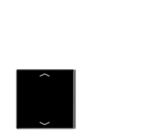 Клавиша для сенсорного модуля KNX, 4-ная, черная LS404TSAPSW23 Jung