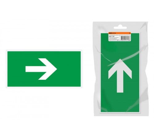 Знак "Направляющая стрелка" 350х124мм для ССА инд. упаковка  SQ0817-1008  TDM