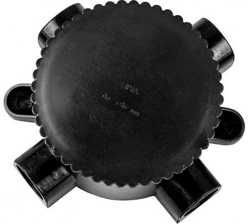 Коробка распределительная КЭМ 2-660-3 монтажная электрическая , 3-х рожковая, 660V, 165х65х135, черный  29851  FERON