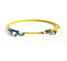 FC-D2-9-FC/UR-ST/UR-H-1.5M-LSZH-YL Патч-корд волоконно-оптич. (шнур) SM 9/125 (OS2), FC/UPC-ST/UPC, 2.0 мм, duplex, LSZH, 1.5 м  417466  Hyperline