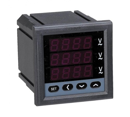 Амперметр цифровой PA7777-8S 5A 3ф 120x120  273117  CHINT