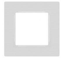 Рамка для розеток и выключателей  Серия 12 12-5201-01 на 1 пост, Классик, белый  Б0067758  ЭРА