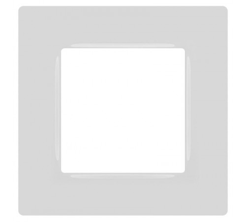 Рамка для розеток и выключателей  Серия 12 12-5201-01 на 1 пост, Классик, белый  Б0067758  ЭРА