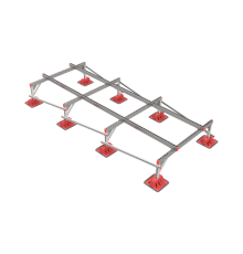 Опорная конструкция для установки оборудования TECHNORAPTOR LIGHTFOOT 1500х3500  KM-TR-LTF-SSEI-1500-3500  КМ - профиль
