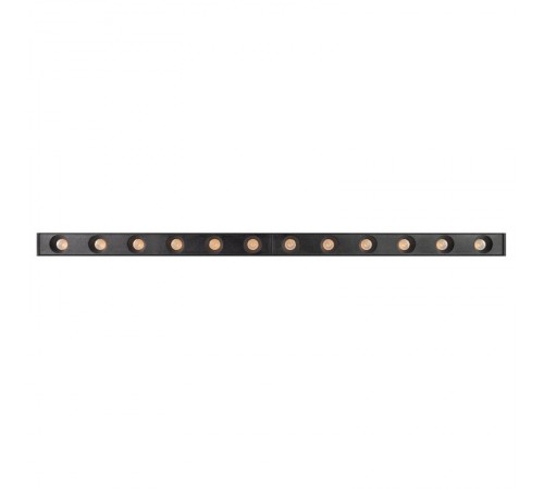 Светильник MAG-DOTS-25-L400-12W Warm3000 (BK, 30 deg, 24V) (arlight, IP20 Металл, 3 года)  033671  Arlight