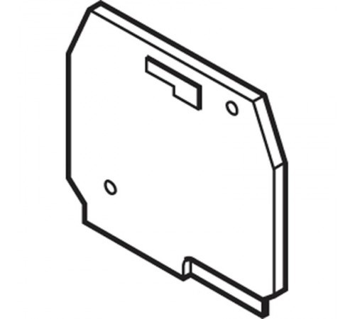 Изолятор FEMR10 Торц. для M6/8.RS серый  1SNA114434R0500  TE