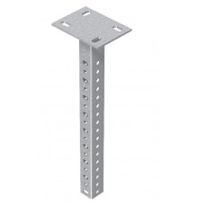 Стойка потолочная сварная устойчивая 400 мм, толщ. 2,0 мм, гальван. цинк, 051201  СПСУ-2,0-ЭЦ   Ostec