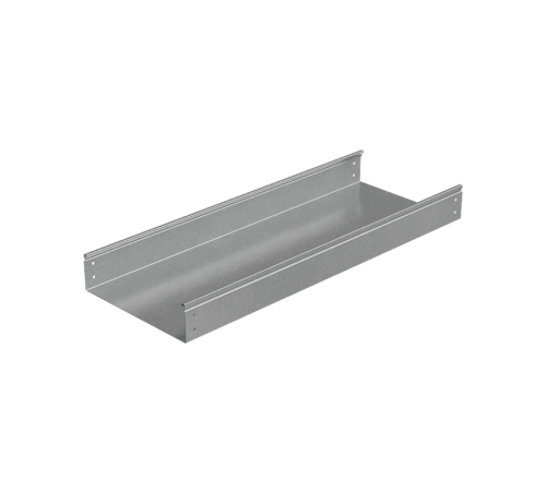 Лоток неперф. 80х300х1,5 L3000 мм "Стандарт ПЛЮС" INOX304  LNEplus80-300-1.5-3000 INOX304  КМ - профиль