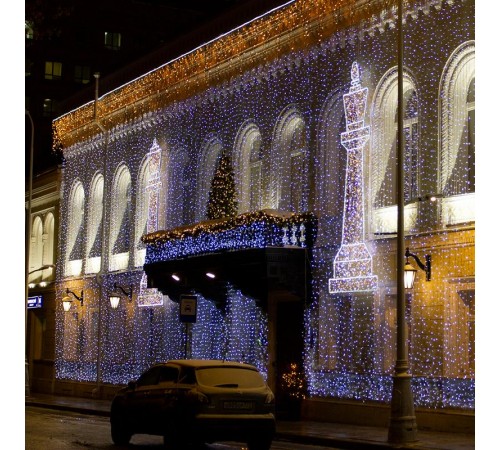 Светодиодная гирлянда ARD-CURTAIN-CLASSIC-2000x1500-CLEAR-360LED White (230V, 60W)  024845  Arlight