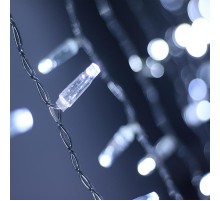 Светодиодная гирлянда ARD-CURTAIN-CLASSIC-2000x6000-CLEAR-1500LED-WATERFALL White (230V, 180W)  024872  Arlight