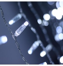 Светодиодная гирлянда ARD-CURTAIN-CLASSIC-2000x6000-CLEAR-1500LED-WATERFALL White (230V, 180W)  024872  Arlight