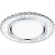 Светильник встраиваемый с белой LED подсветкой CD4044 потолочный GX53 без лампы, прозрачный, хром  41306  Feron