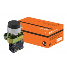 Кнопка BL21 без подсветки черный 1з   SQ0704-0047  TDM