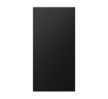 Центральная накладка в цвет клавиш для модуля F50; термопласт; черный матовый LS50NASWM Jung