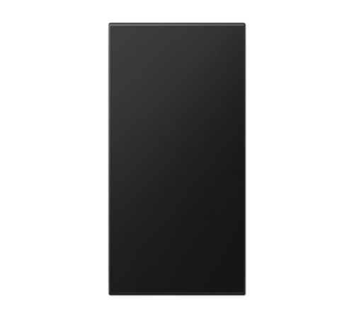 Центральная накладка в цвет клавиш для модуля F50; термопласт; черный матовый LS50NASWM Jung