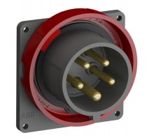 Вилка с прямым фланцем Easy&Safe 416EBU6W,16A,3P+N+E,IP67,6ч2CMA101270R1000 ABB