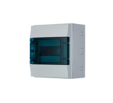 Бокс настенный 8М прозрачная дверь Mistral65 (с клемм)  1SLM006501A1201  ABB