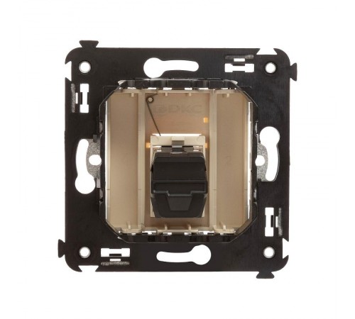 HDMI розетка одинарная в стену, тип А-А, "Avanti", "Ванильная дымка"  4405253  DKC