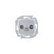 Simon 15 Алюминий Розетка R-TV-SAT одиночная, винт. зажим  1591466-033  Simon