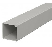 Мини-канал WDK с крышкой 25x25x2000 мм (высота борта 26 мм, крышка 25 мм) ПВХ серый RAL 7030  6026419  OBO Bettermann