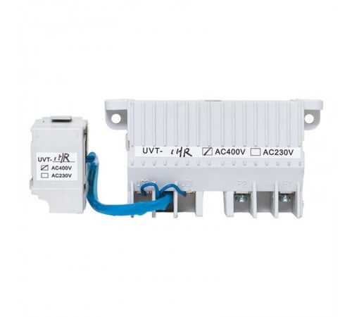 AV POWER-1 Минимальный расцепитель UVT для ETU справа  mccb-1R-UVT-ETU-av  EKF