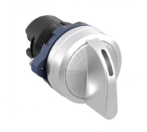 Головка переключателя на 3 положения с фиксацией стандартная ручка, черный, алюминий  M22S-L3A  DKC