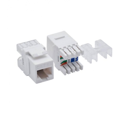 Патч-панель 19",1U,CAT6А, 24 модуля RJ45, неэкранированная  RN6APPU24  DKC