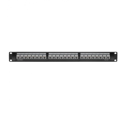 Патч-панель 19",1U,CAT6А, 24 модуля RJ45, неэкранированная  RN6APPU24  DKC