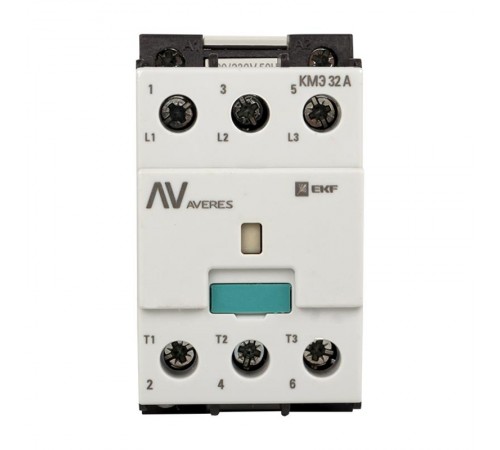 Контактор КМЭ 32А 230В АС EKF AVERES  ctr-s-32-00-230-av  EKF