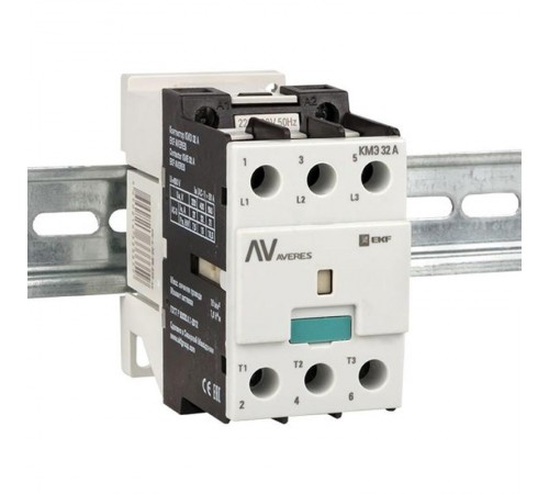 Контактор КМЭ 32А 230В АС EKF AVERES  ctr-s-32-00-230-av  EKF
