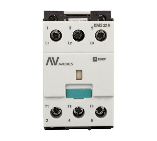 Контактор КМЭ 32А 230В АС EKF AVERES  ctr-s-32-00-230-av  EKF