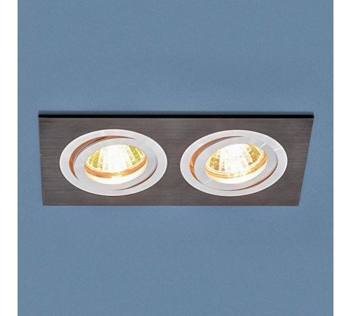 Светильник встраиваемый карданный 1051/2 BK черный  a035242  Elektrostandard