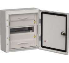TITAN 5 Корпус металлический ЩРн-12 (1х12) 335х310х140 IP54 серый   TI5-50-N-012-54-7035  IEK