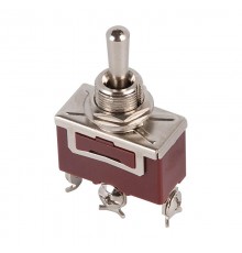 Тумблер 250V 15А (3c) (ON)-OFF-(ON) однополюсной  36-4152  REXANT