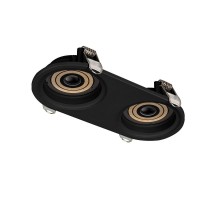 Корпус PLURIO-BASE-BUILT-RS185x85 (BK, 1-2, 200mA) (Arlight, IP20 Металл, 3 года)  031712  Arlight