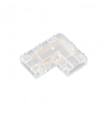 Коннектор угловой FIX-MONO-8mm-2pin-STS (Arlight, Прозрачный)  047195  Arlight