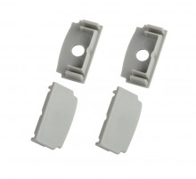 Набор заглушек  6114-3 для профиля 6114 2шт глухие 2шт с отверстием   Б0062815  ЭРА