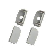 Набор заглушек  6114-3 для профиля 6114 2шт глухие 2шт с отверстием   Б0062815  ЭРА