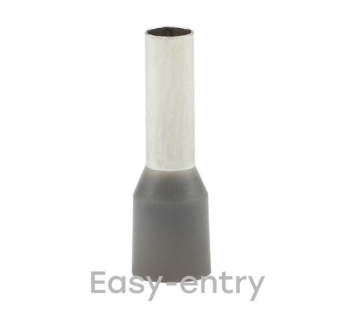 Наконечник штыревой втулочный изолированный НШвИ 4,0-9 (50шт.) EKF PROxima  nhvi-4.0-9  EKF