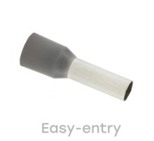 Наконечник штыревой втулочный изолированный НШвИ 4,0-9 (50шт.) EKF PROxima  nhvi-4.0-9  EKF