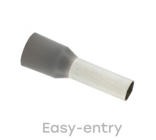 Наконечник штыревой втулочный изолированный НШвИ 4,0-9 (50шт.) EKF PROxima  nhvi-4.0-9  EKF